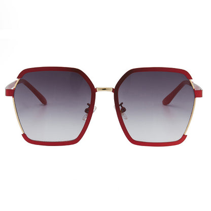 Dames Zonnebril Techsuit 191, Gepolariseerd, UV-bescherming, Rood