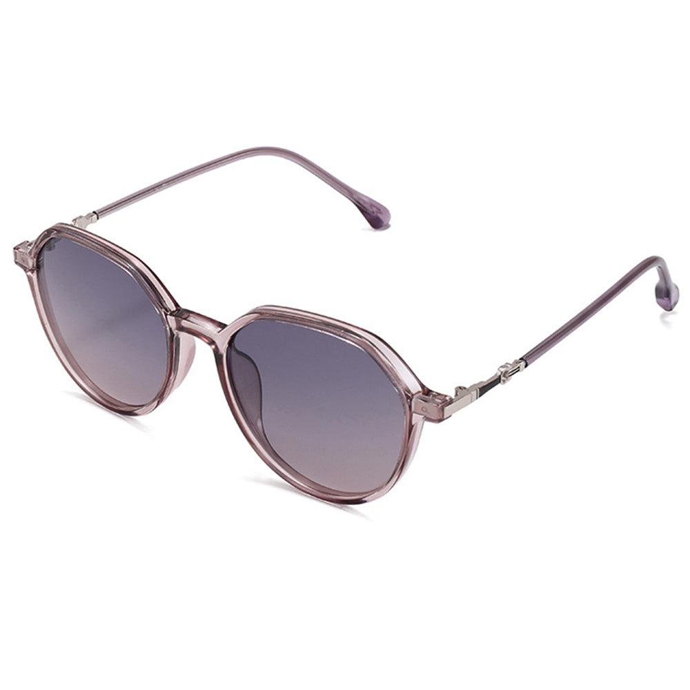Damen-Sonnenbrille Techsuit 2203, polarisiert, UV-Schutz, Grau Rosa
