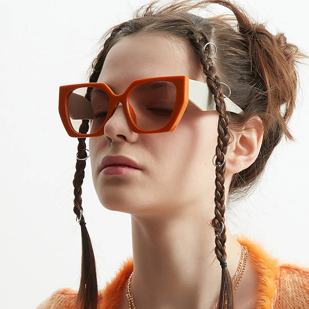 Dames Zonnebril Techsuit 3967, Oranje Paars