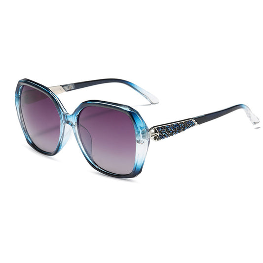 Dames Zonnebril Techsuit 5599, Gepolariseerd, UV-bescherming, Blauw Grijs