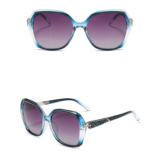 Dames Zonnebril Techsuit 5599, Gepolariseerd, UV-bescherming, Blauw Grijs