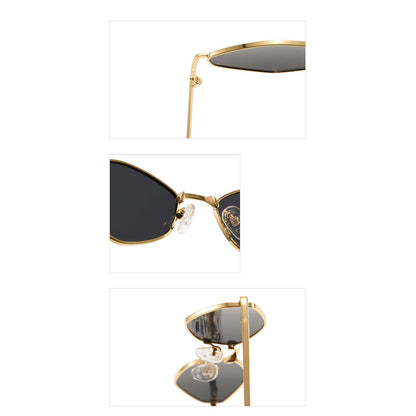 Dames Zonnebril Techsuit 6206, Goud Zwart
