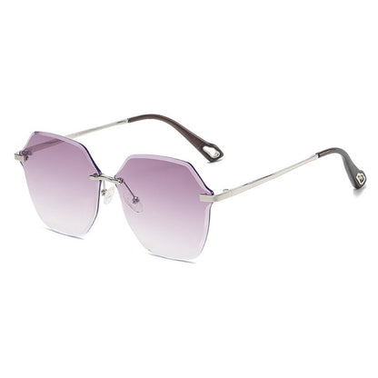 Dames Zonnebril Techsuit 8195, Zilver Paars