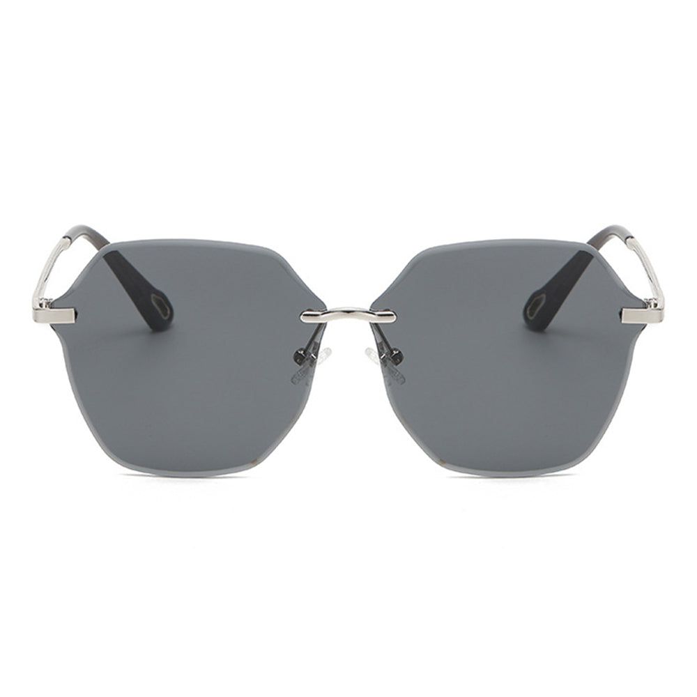Dames Zonnebril Techsuit 8195, Zilver Paars