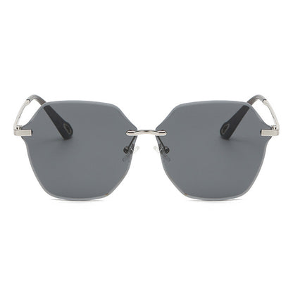 Dames Zonnebril Techsuit 8195, Zilver Paars
