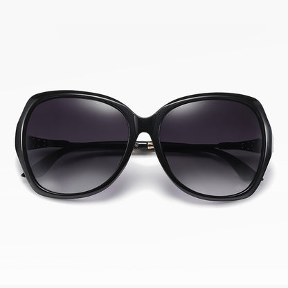 Damen-Sonnenbrille Techsuit 8881, polarisiert, UV-Schutz, Schwarz Grau