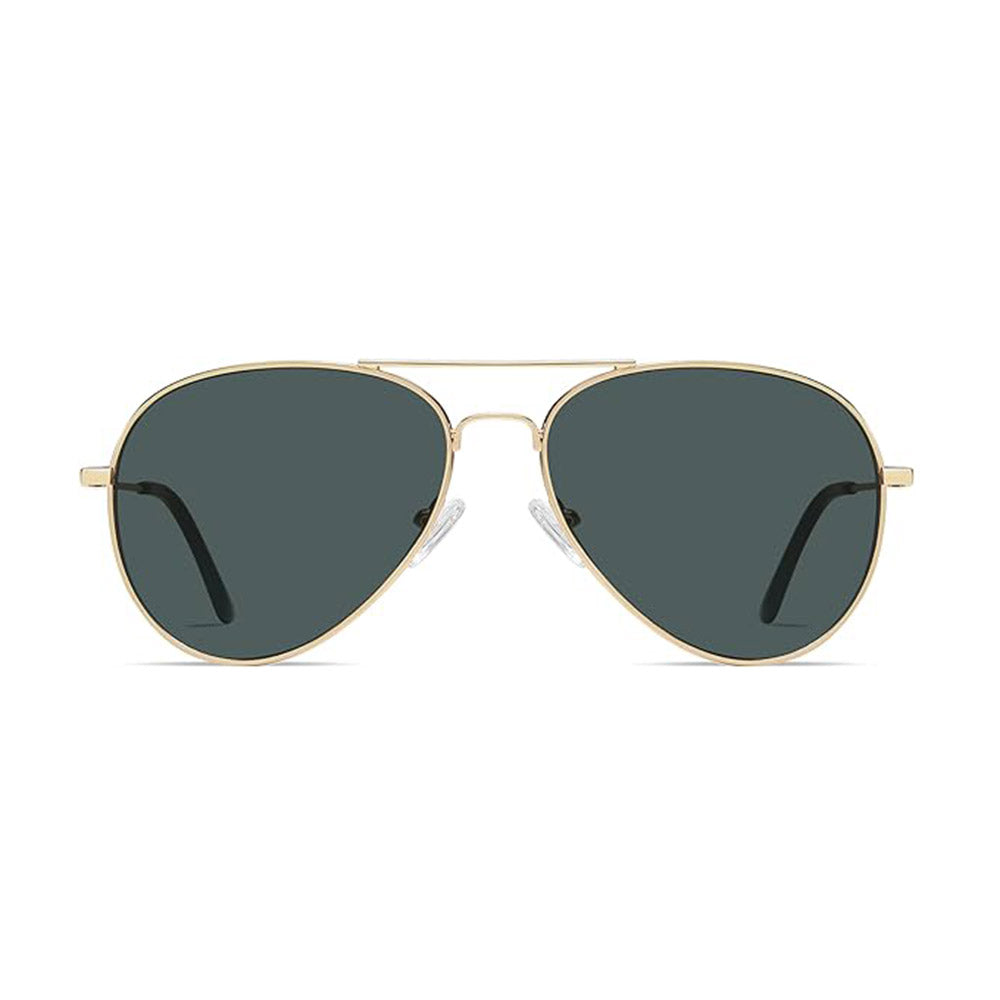 Lunettes de Soleil Unisex Techsuit 3025, Protection UV, Or Vert