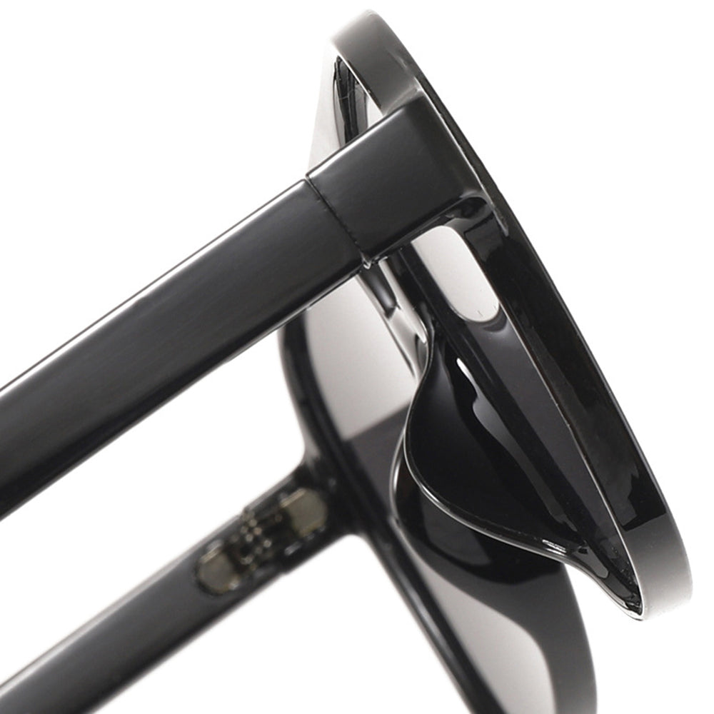 Lunettes de Soleil Unisexes Techsuit 98061, Protection UV, Noir Gris