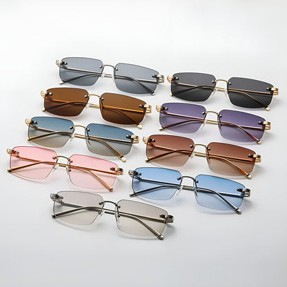 Lunettes de Soleil Unisex Techsuit S098, Doré Marron Clair