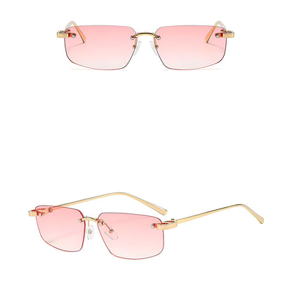 Unisex Techsuit Zonnebril S098, Goud Roze