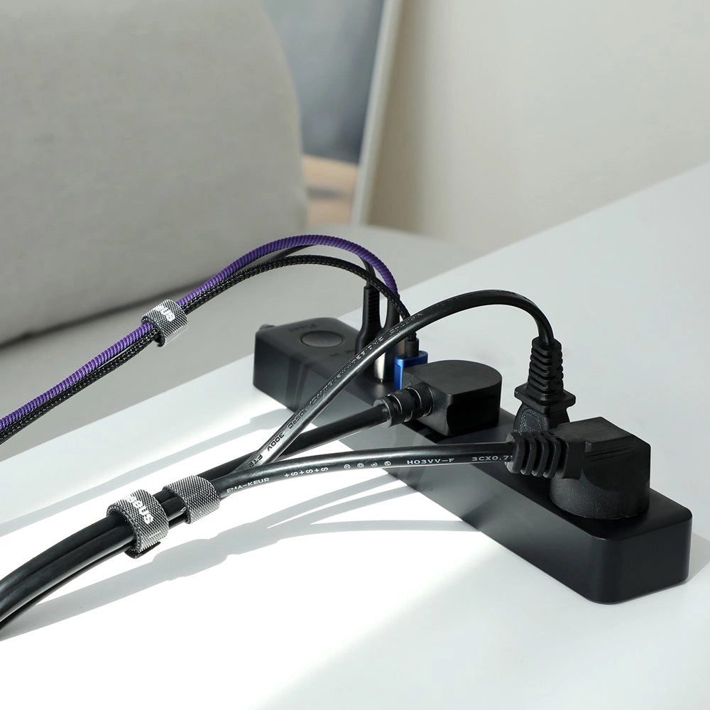 Baseus Circle Cable Organizer, Velcro, 1m, Black ACMGT-E01