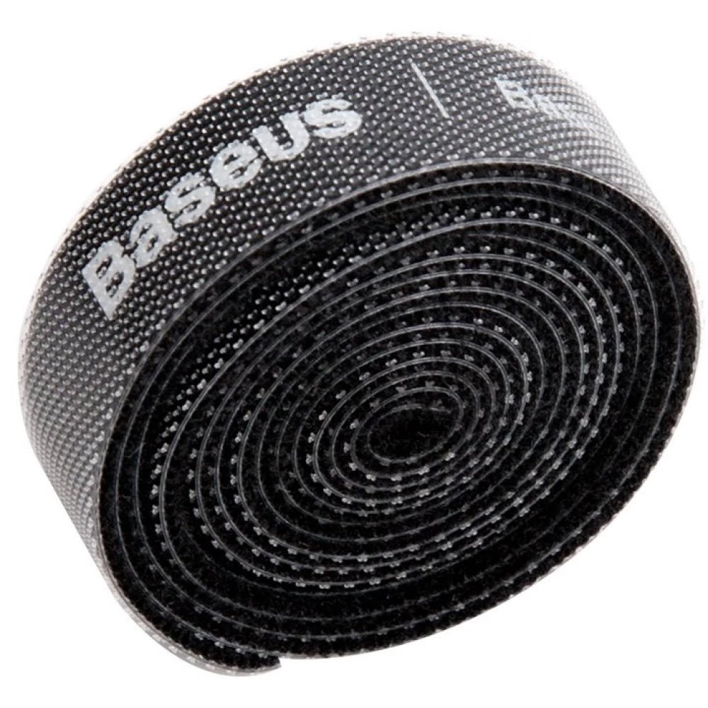 Baseus Circle Cable Organizer, Velcro, 1m, Black ACMGT-E01