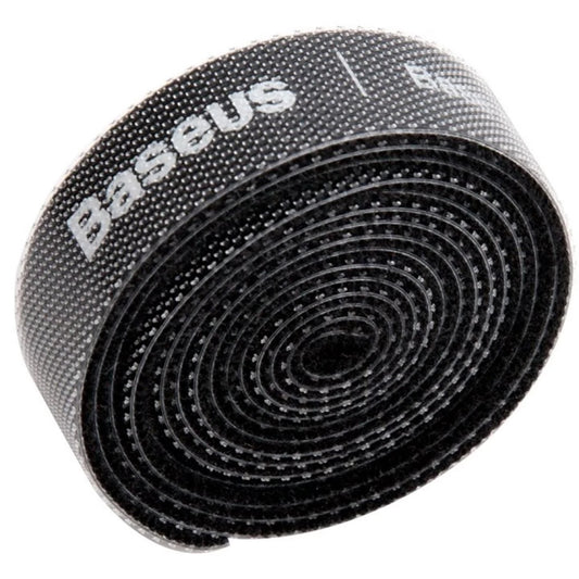 Baseus Circle Cable Organizer, Velcro, 1m, Black ACMGT-E01