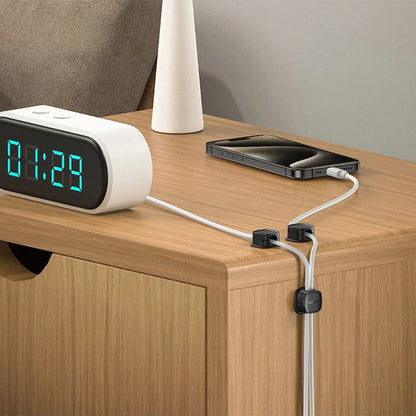 Organisateur de Câbles Baseus Lite Magnétique, Set de 3 Pièces, Blanc B01331106211-00