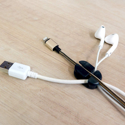 Ringke Kabel Organizer, Set van 6 stuks, Zwart