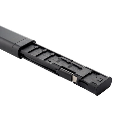 Accessoire Organizer / Kaartlezer Qualo QZS-P-01, Zwart