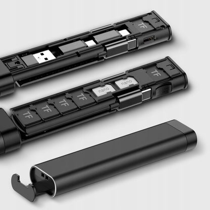 Accessoire Organizer / Kaartlezer Qualo QZS-P-01, Zwart