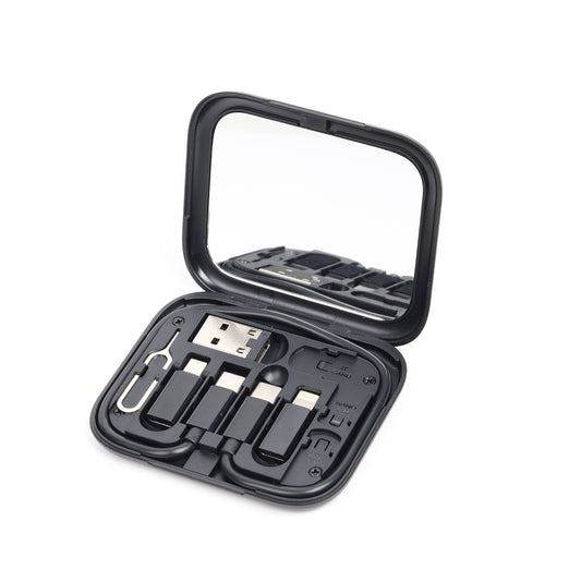Organisateur avec Accessoires Setty AD-S11-01, 11 en 1, Noir