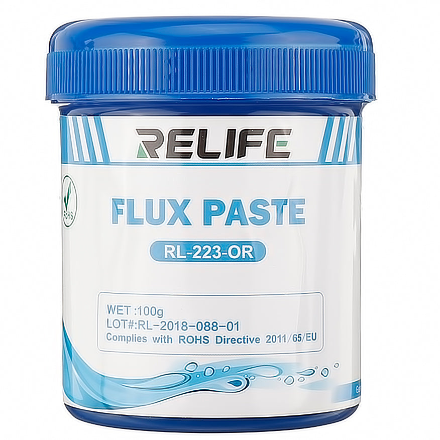 Pâte à flux Relife RL-223-OR, 100g