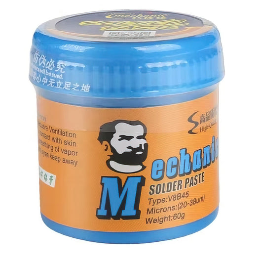 Pasta Fludor Mechanic V5B45, Smeltpunt 138 Graden