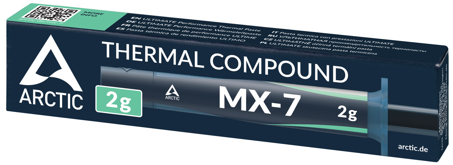 Pâte Thermoconductrice ARCTIC MX-7, Type Seringue, 2g ACTCP00089A