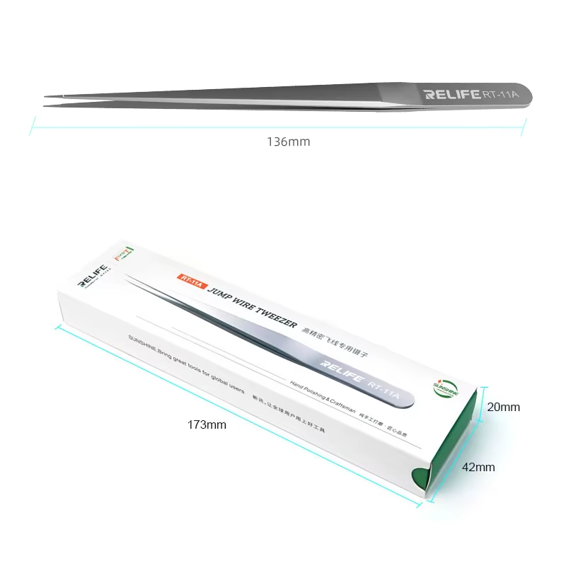 Geslepen pincet Relife RT-11A