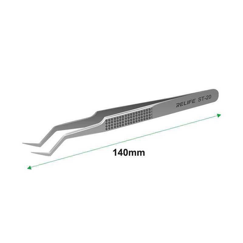Relife ST-20 gebogen pincet 