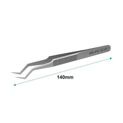 Relife ST-20 gebogen pincet 