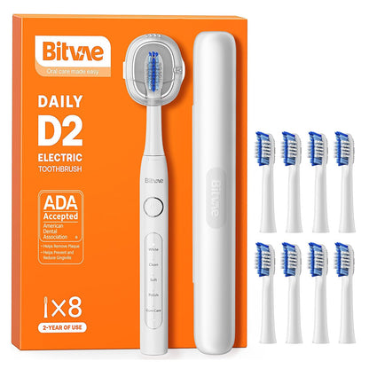 Brosse à dents électrique Bitvae D2, blanche