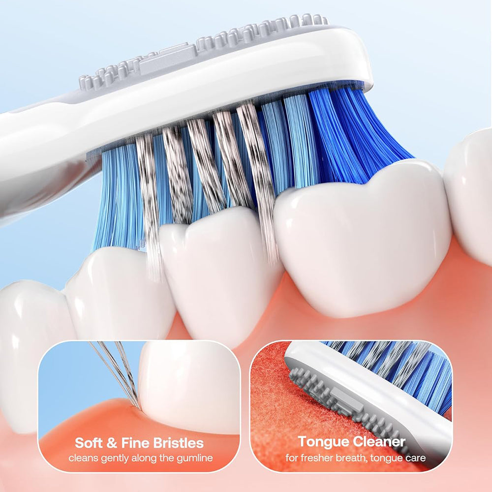 Brosse à dents électrique Bitvae D2, blanche