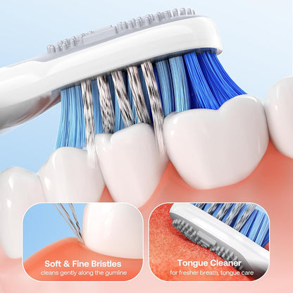 Brosse à dents électrique Bitvae D2, blanche