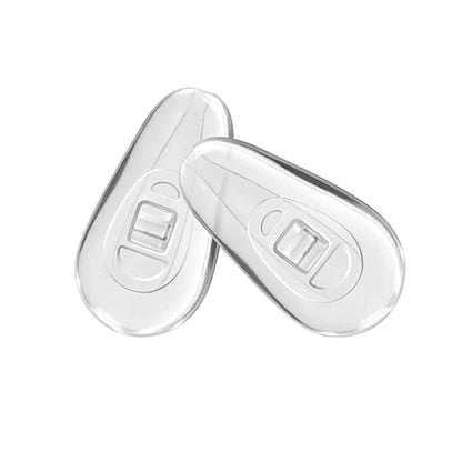 Siliconen Neuspads Brillen en Techsuit ST1 Schroevendraaier, Set van 4 Stuks, Transparant