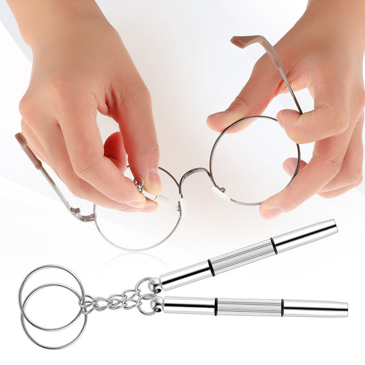 Coussinets en silicone pour lunettes et tournevis Techsuit ST1, Set de 4 pièces, Transparentes