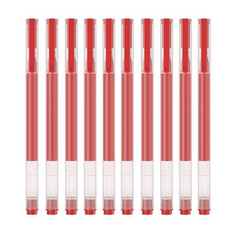 Xiaomi Kugelschreiber, Rotes Gel, 0.5mm, Set 10 Stück BHR8863GL
