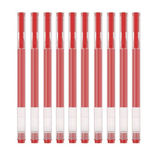 Stylo Xiaomi, Gel Rouge, 0.5mm, Set 10 pièces BHR8863GL