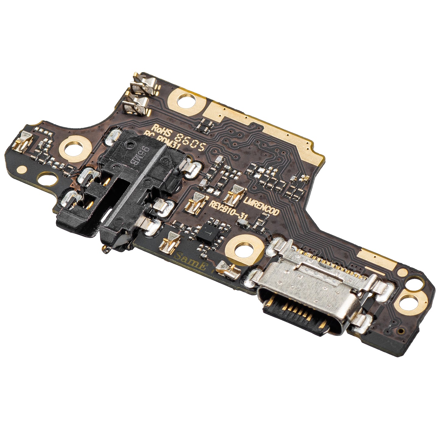 Xiaomi Redmi Note 9 Pro / Note 9 Pro Max - Oplaadconnector - Audio - Microfoon