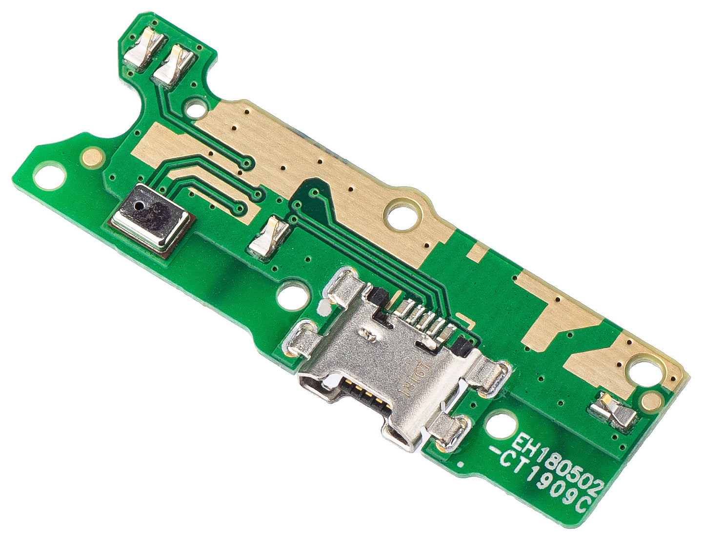 Plaat met oplaadconnector - Microfoon Huawei Y5 Prime (2018)