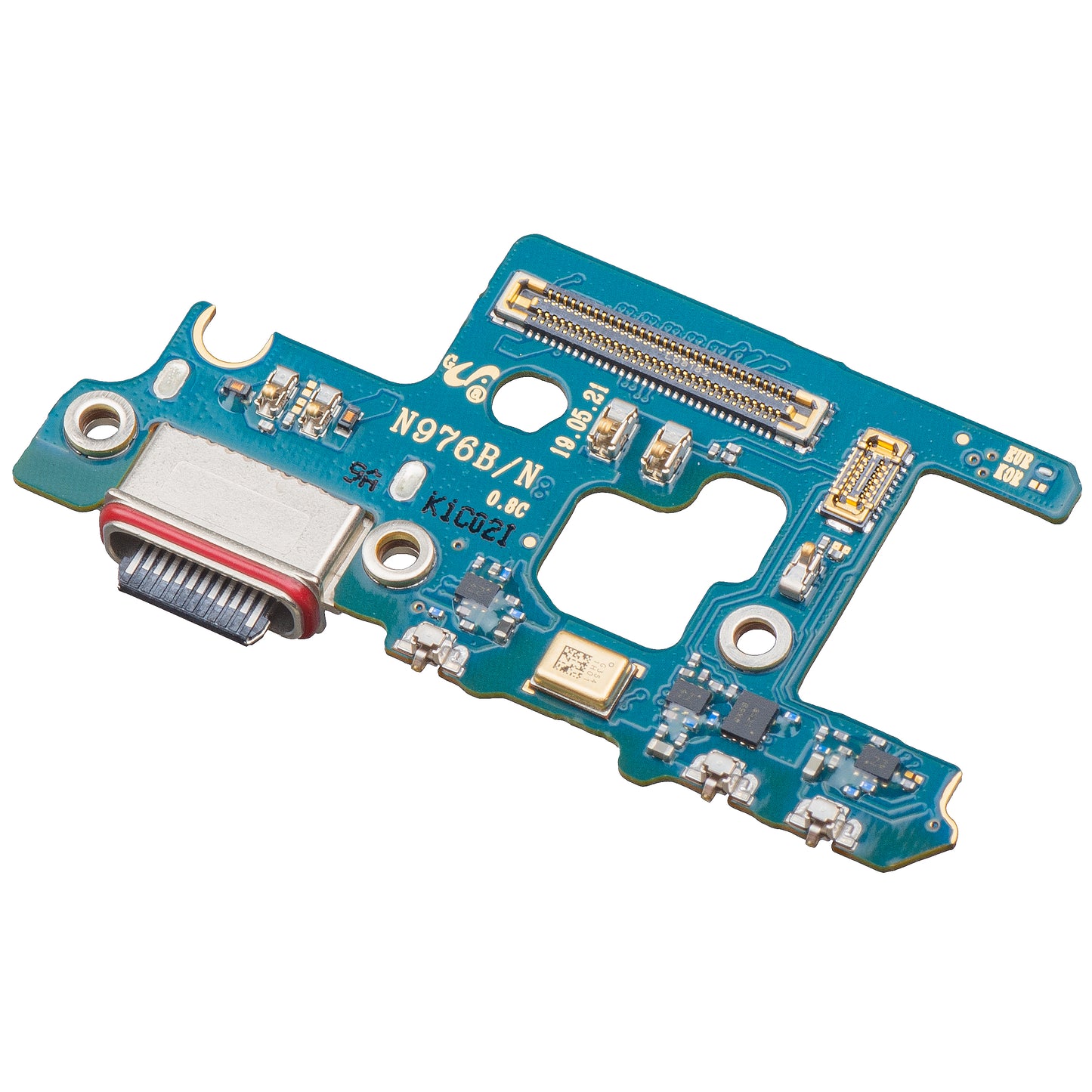 Laadconnector - Microfoonkaart Samsung Galaxy Note 10+ N975, Service Pack GH96-12741A