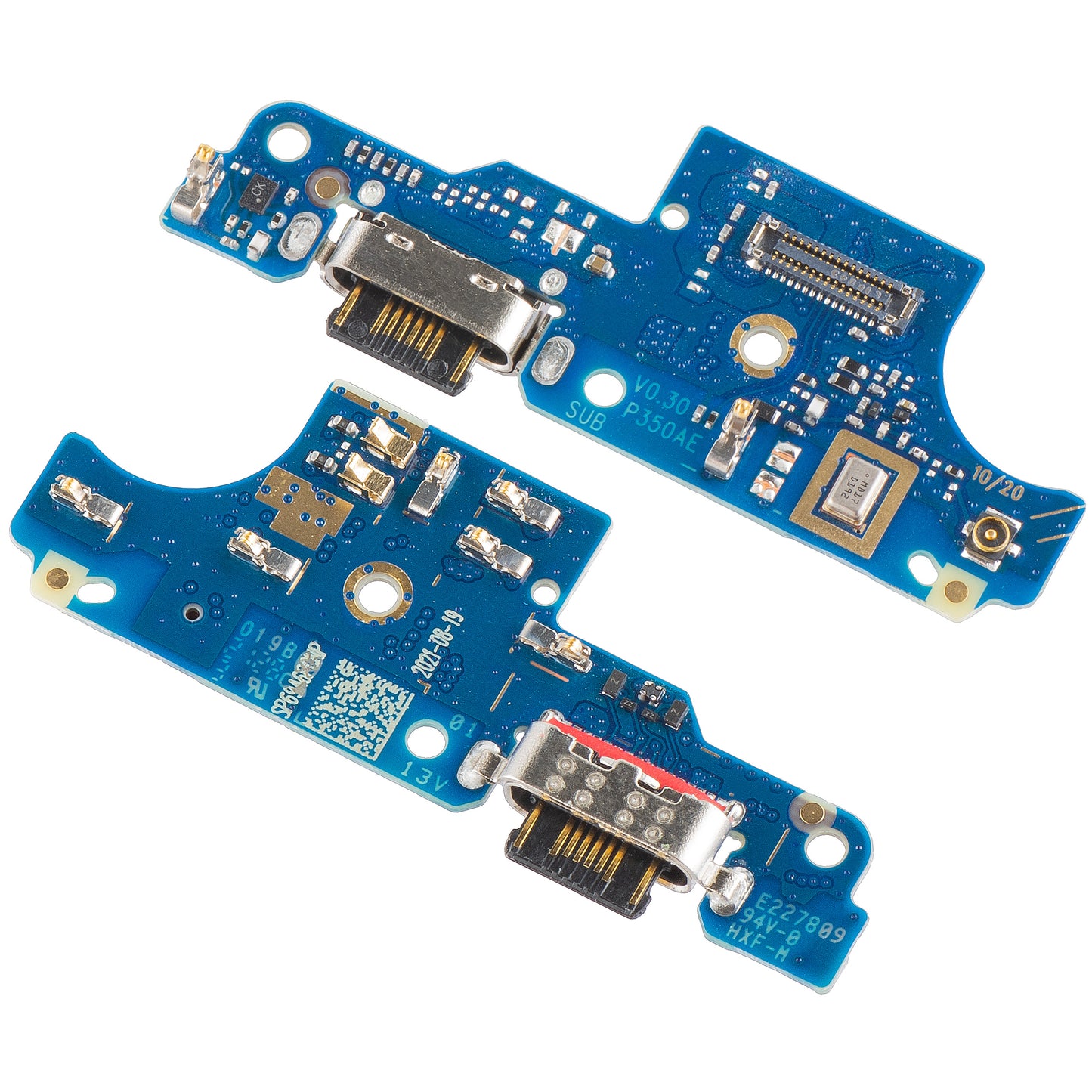 Motorola Moto G10 Microfoon opladen Connector Board, Service Pack 5P68C18088 