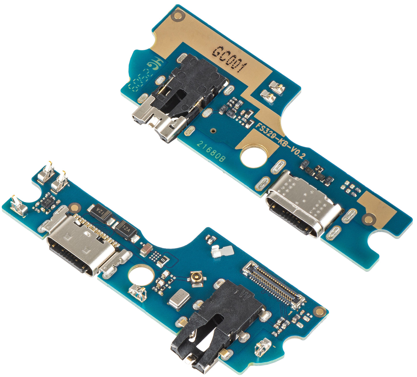 Carte avec Connecteur de Charge - Audio - Microphone HMD Key, Service Pack PFS329K02001G