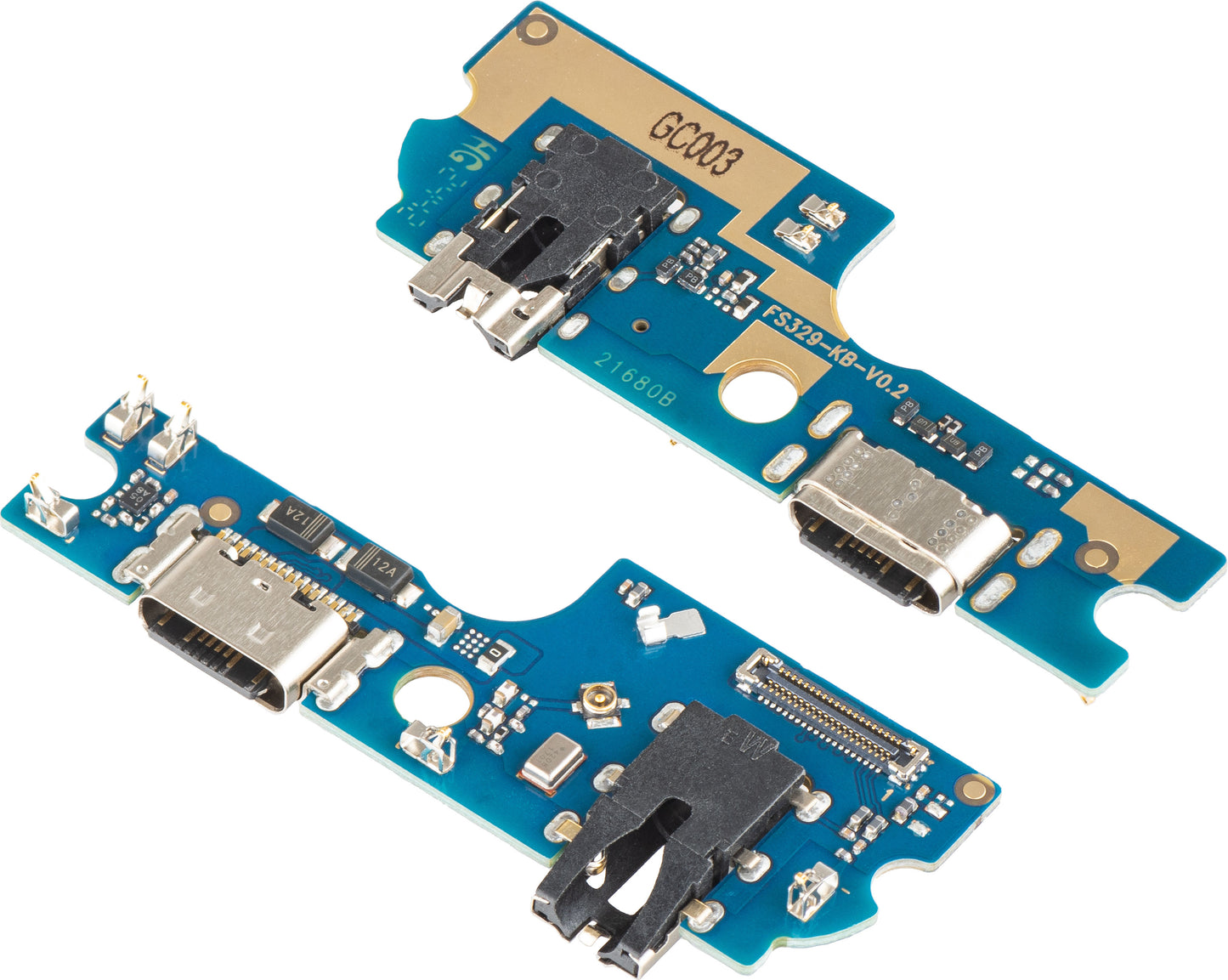 Plaat met Laadconnector - Audio - Microfoon HMD Arc, Service Pack PFS329K02003G