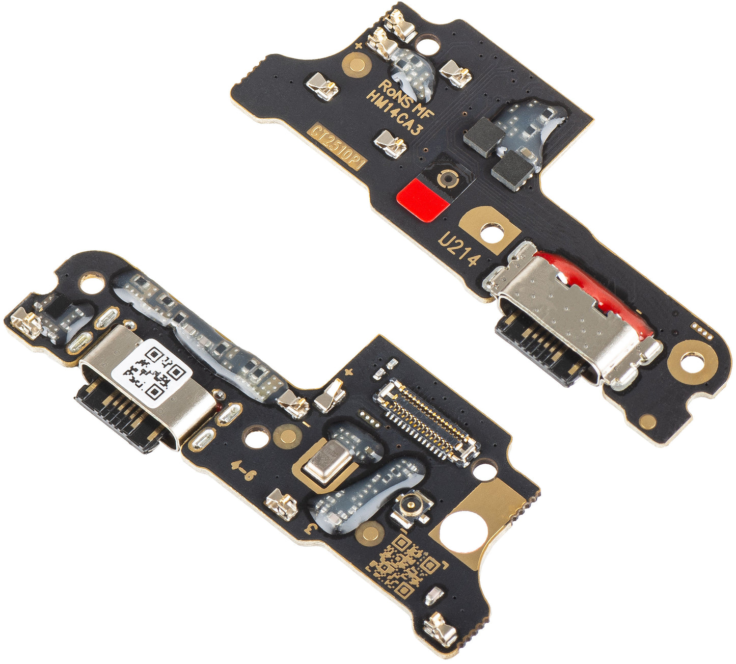 Carte avec Connecteur de Charge - Microphone Xiaomi Redmi 14C 5G