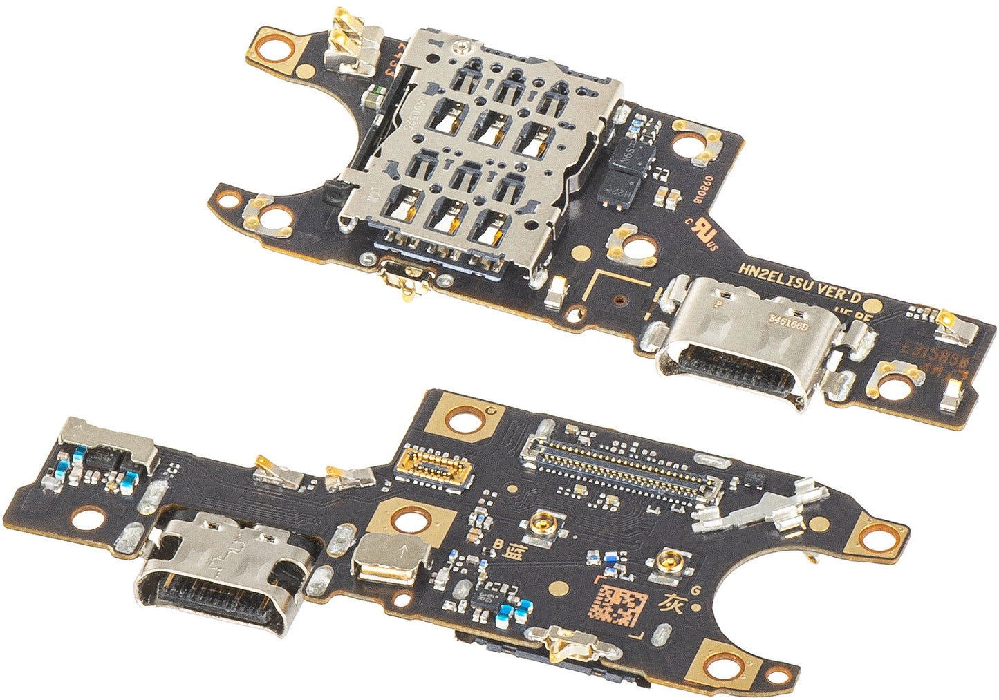 Laadconnector - Microfoon - SIM-lezer Module Honor 90, Swap