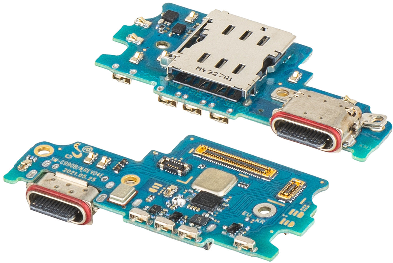 Carte avec Connecteur de Charge - Microphone - Module Lecteur SIM Samsung Galaxy S21 FE 5G G990