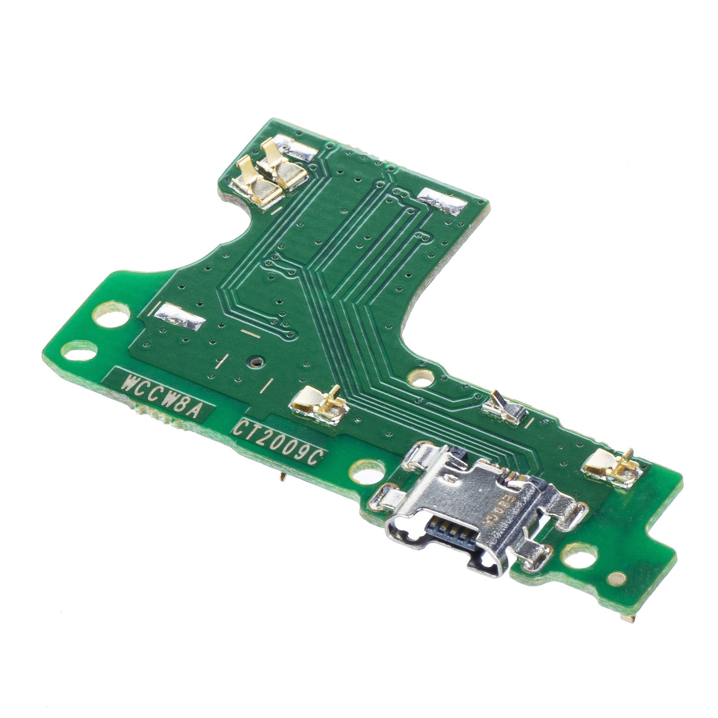 Plaat met oplaadconnector - Microfoon Huawei Y6s (2019)