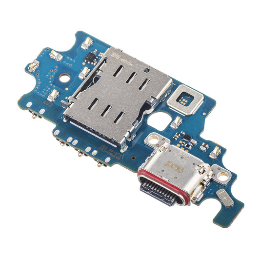 Laadconnectorbord - Microfoon - SIM-kaartlezer module Samsung Galaxy S21+ 5G G996