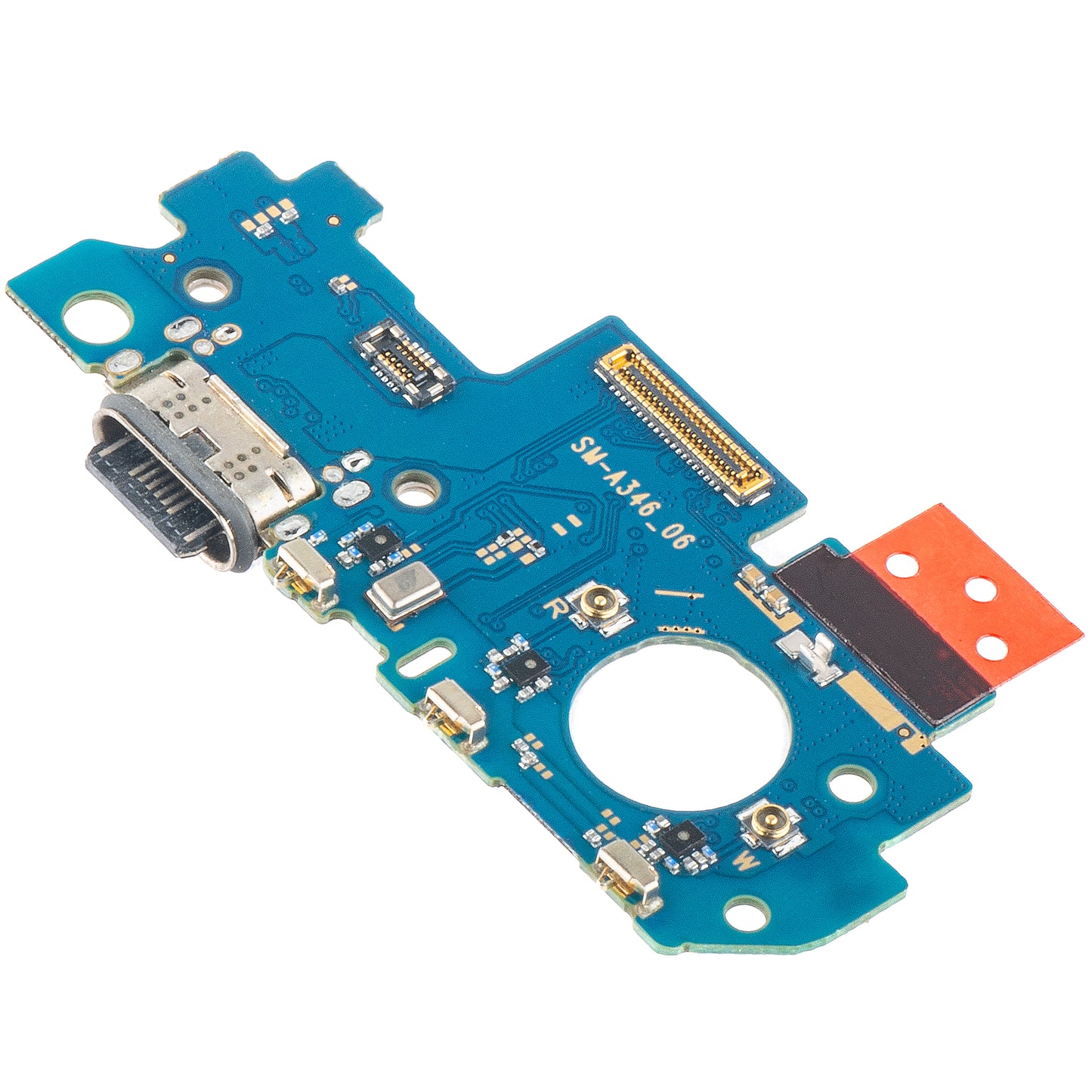 Plaat met oplaadconnector - Microfoon Samsung Galaxy A34 A346 