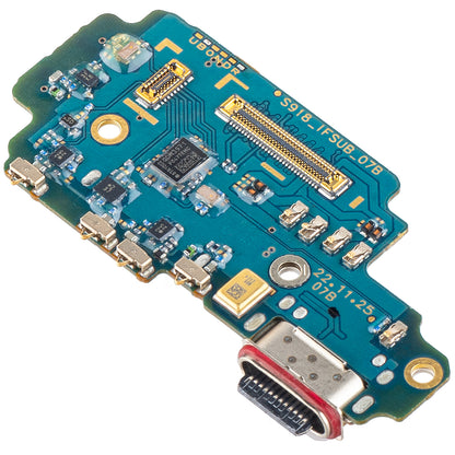 Laadconnectorplaat - Microfoon - SIM-kaartlezer module Samsung Galaxy S23 Ultra S918