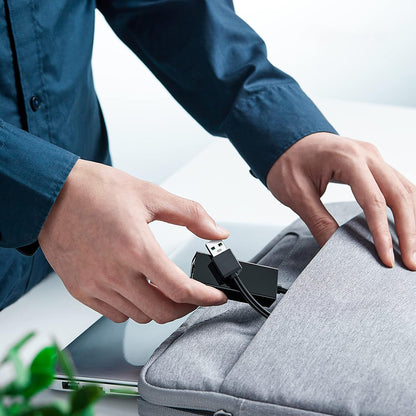 Netwerkkaart Techsuit AC19, RJ45, USB, Zwart