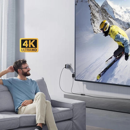 Carte réseau UGREEN CR110 (75535), RJ45, USB / USB-C, Noir